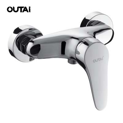 Classic Sanitary ware modern single lever showers taps wall mounted brass bath mixer water faucet