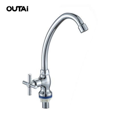 Sanitary wares distributor Luxury home single handle durable brass safe faucet water drinking kitchen tap